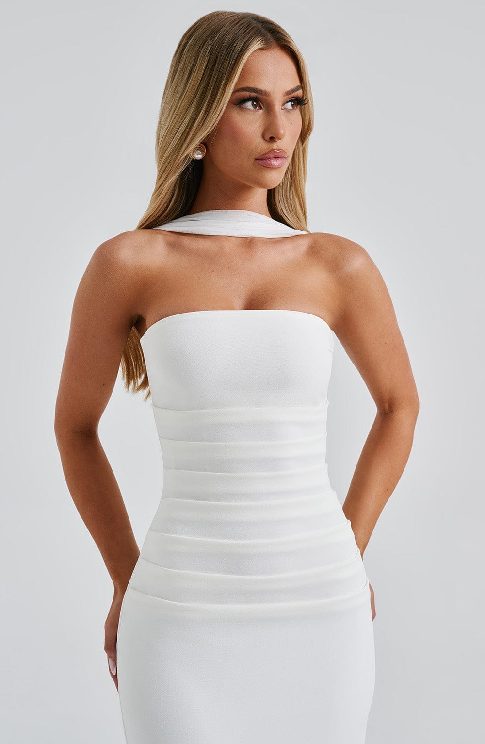 Yulia Maxi Dress Ivory