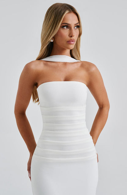 Yulia Maxi Dress Ivory