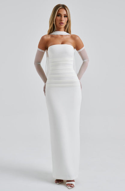 Yulia Maxi Dress Ivory