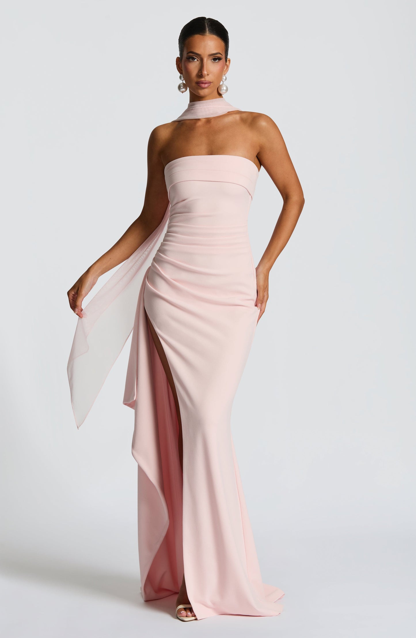 Zafira Maxi Dress Blush
