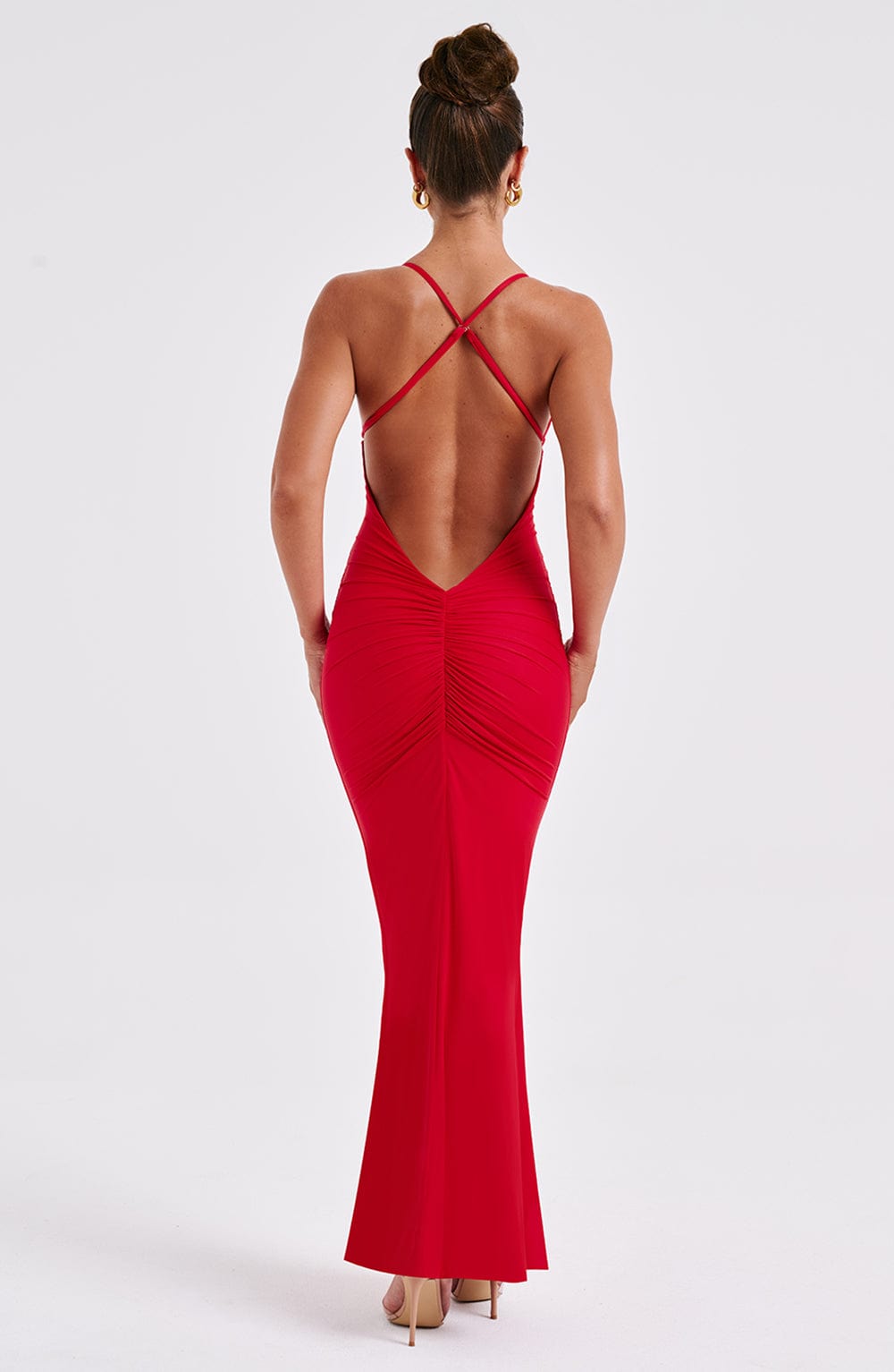 Zelda Maxi Dress Red