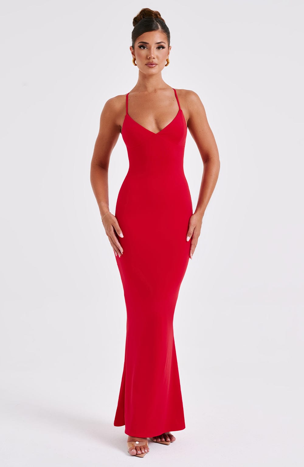 Zelda Maxi Dress Red